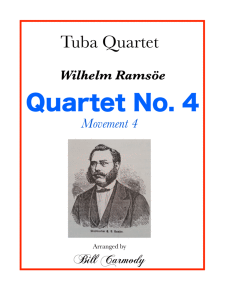 Ramsoe Quartet No 4 Mvt 4 Sheet Music