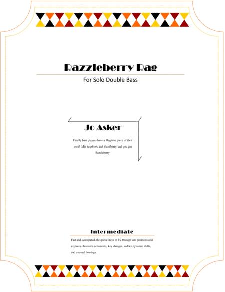 Free Sheet Music Razzleberry Rag