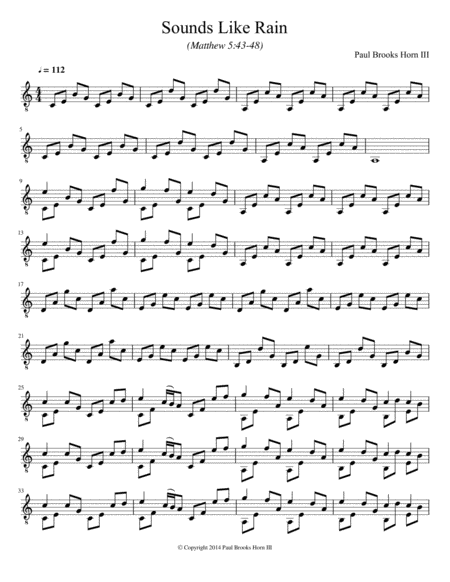 Recitativo E Fuga Sheet Music