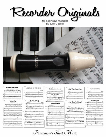 Recorder Originals For Beginning Recorders Sheet Music