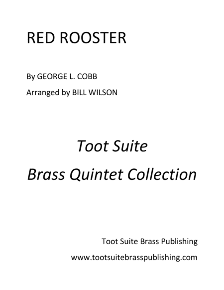 Free Sheet Music Red Rooster