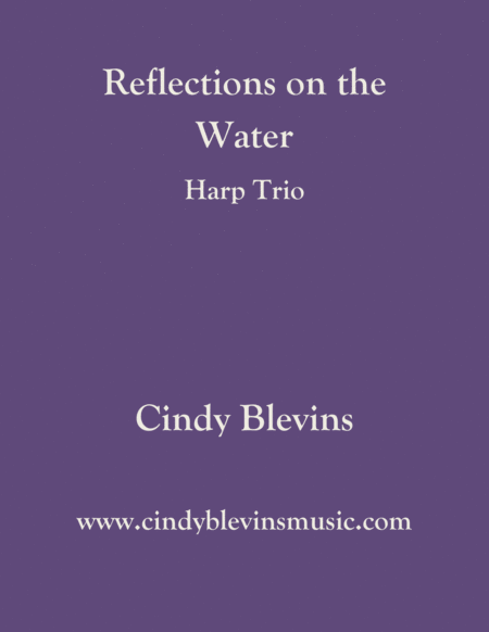 Reflections On The Water For Harp Trio Sheet Music