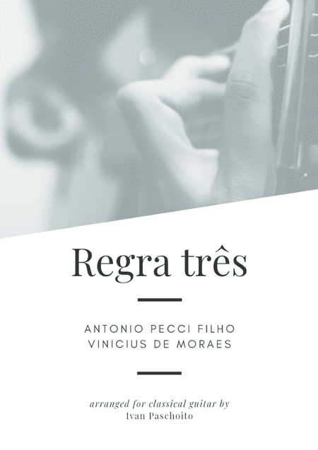 Free Sheet Music Regra Trs