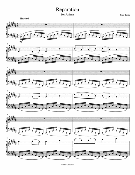 Free Sheet Music Reparation