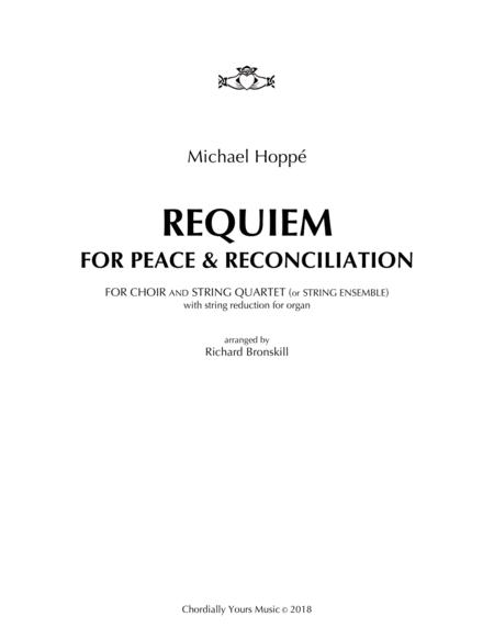 Requiem For Peace Reconciliation Sheet Music