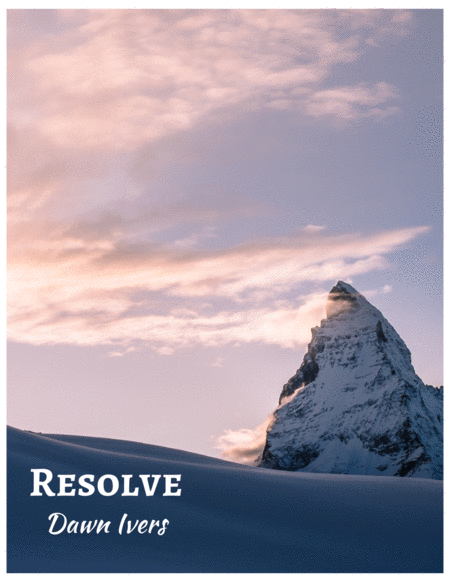 Resolve Intermediate Piano Solo Sheet Music