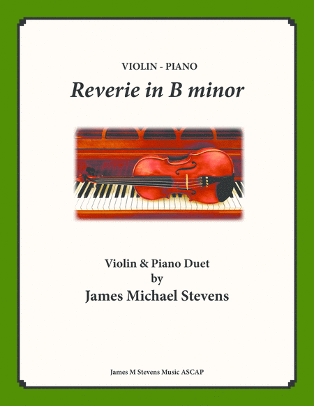 Reverie In B Minor Violin Piano Sheet Music