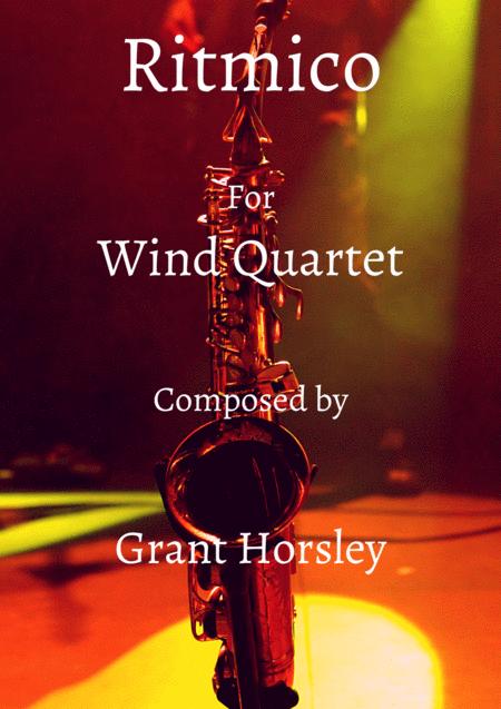 Free Sheet Music Ritmico Original Concert Piece For Wind Quartet