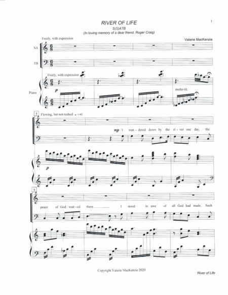 River Of Life Sheet Music