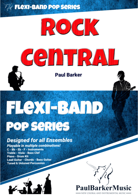 Rock Central Flexi Band Score Parts Sheet Music