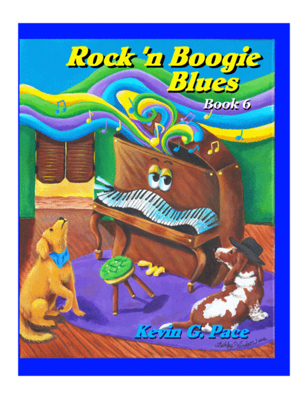 Rock N Boogie Blues Book 6 Original Piano Solos Sheet Music