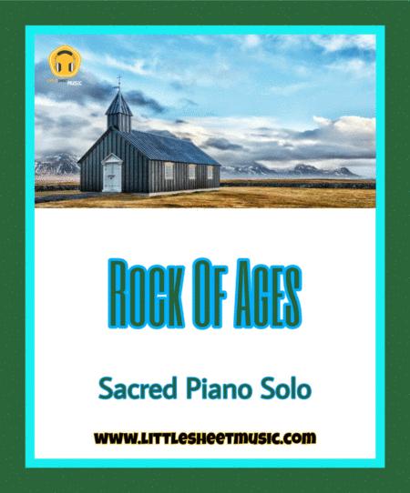 Rock Of Ages Sacred Piano Solo Sheet Music