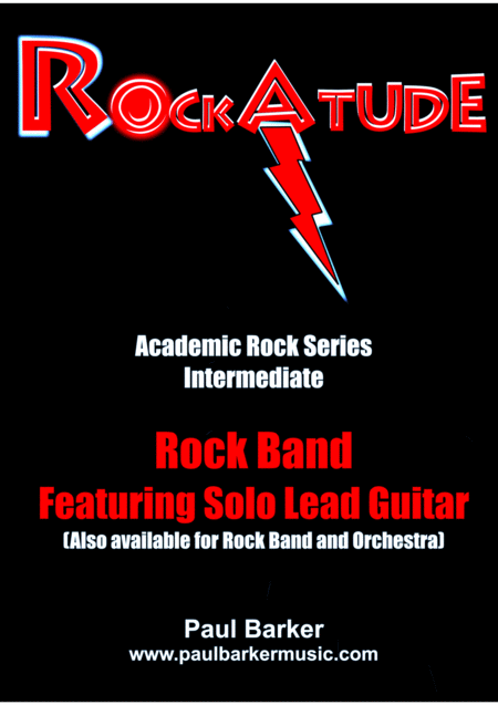 Free Sheet Music Rockatude Rock Band Version Score Parts
