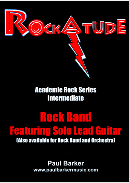 Rockatude Rock Band Version Score Parts Sheet Music