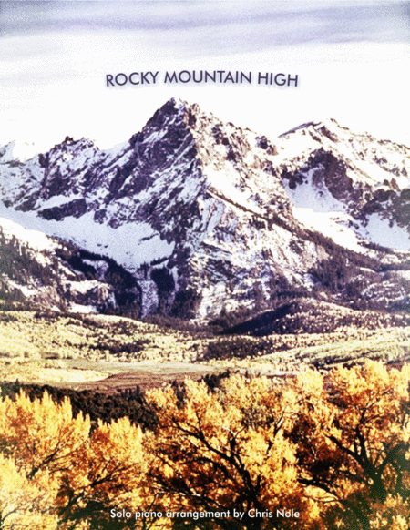 Rocky Mountain High Sheet Music