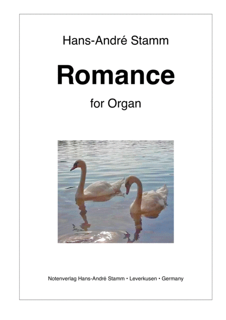 Romance For Organ Sheet Music