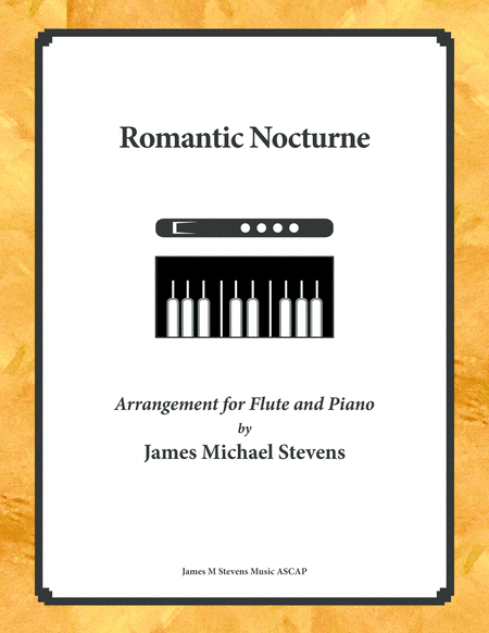 Free Sheet Music Romantic Nocturne Solo Flute And Piano