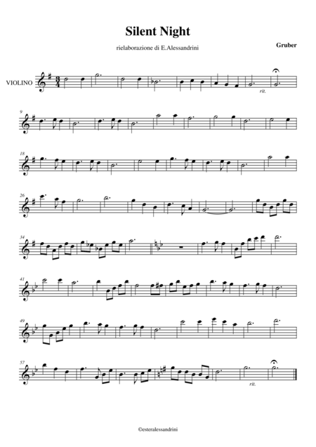 Romanze In G Minor Sheet Music