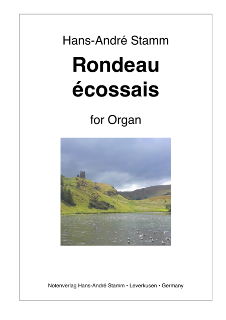 Rondeau Ecossais For Organ Sheet Music