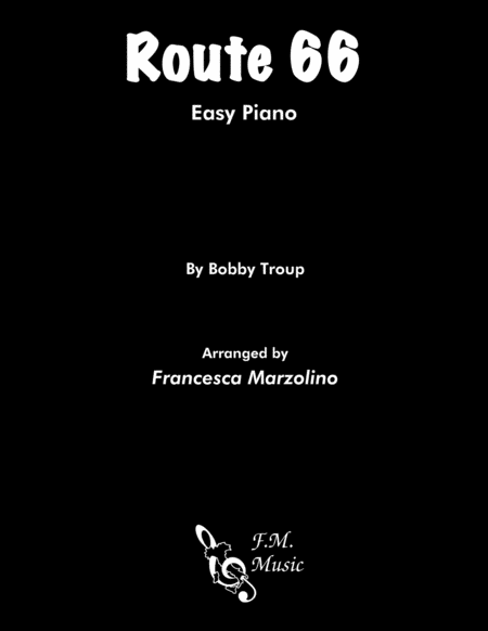 Free Sheet Music Route 66 Easy Piano