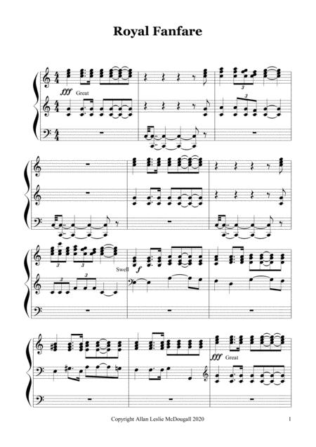 Royal Fanfare Sheet Music