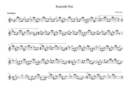 Ruairidh Plus Sheet Music