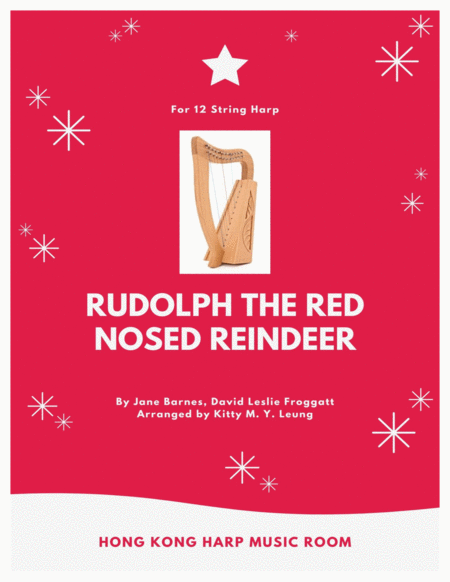 Rudolph The Red Nosed Reindeer 12 String Harp Sheet Music