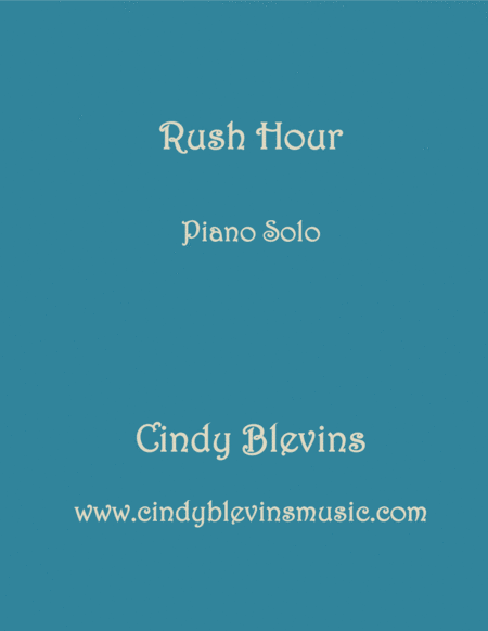 Rush Hour An Original Piano Solo From My Piano Book Windmills Sheet Music