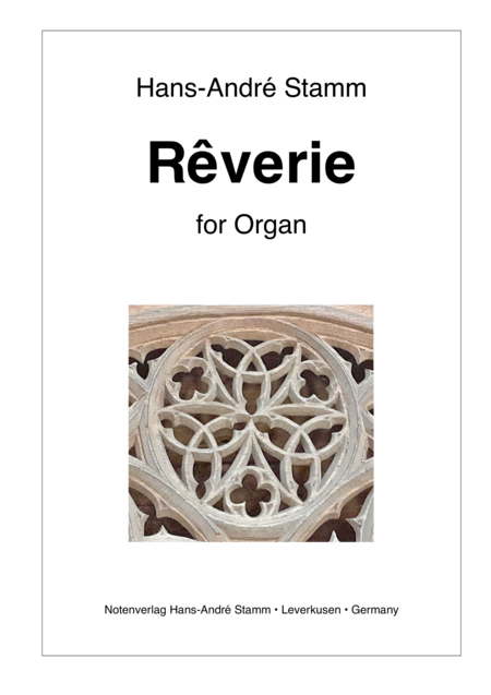 Rverie For Organ Sheet Music