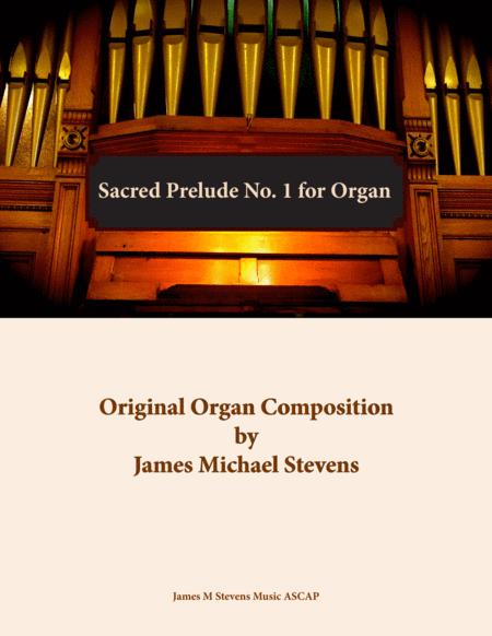 Sacred Prelude No 1 For Organ Sheet Music