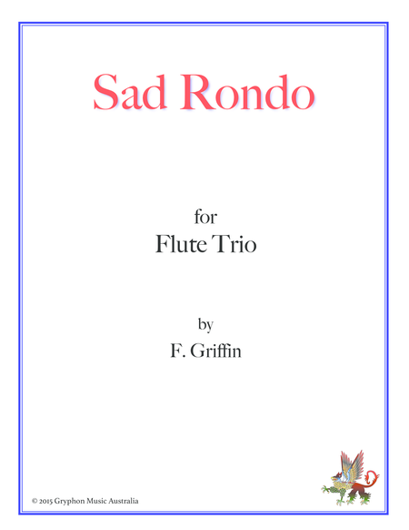 Sad Rondo For Flute Trio Sheet Music