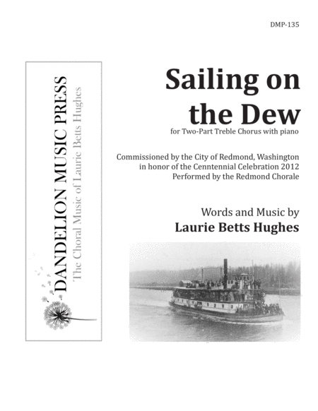 Free Sheet Music Sailing On The Dew Two Part Treble