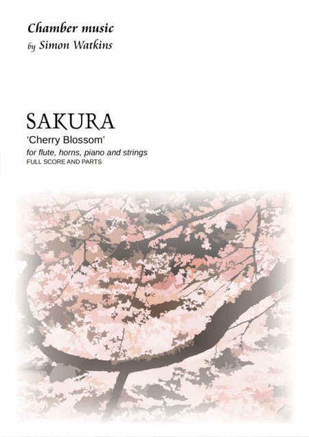 Sakura Cherry Blossom Full Score With Parts Sheet Music