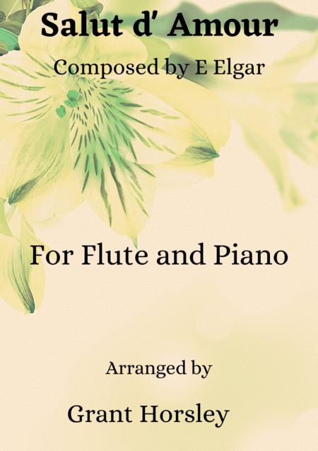 Salut D Amour E Elgar Flute And Piano Sheet Music