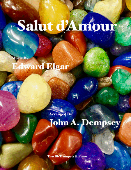 Salut D Amour Loves Greeting Trio For Two Trumpets And Piano Sheet Music