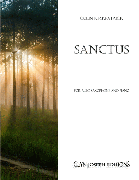 Free Sheet Music Sanctus For Alto Saxophone And Piano