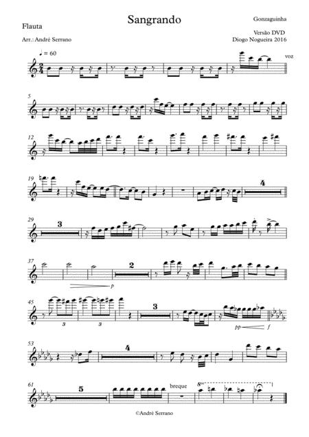 Free Sheet Music Sangrando