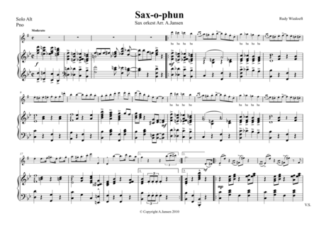 Free Sheet Music Saxophun Altosax And Saxorchestra Parts