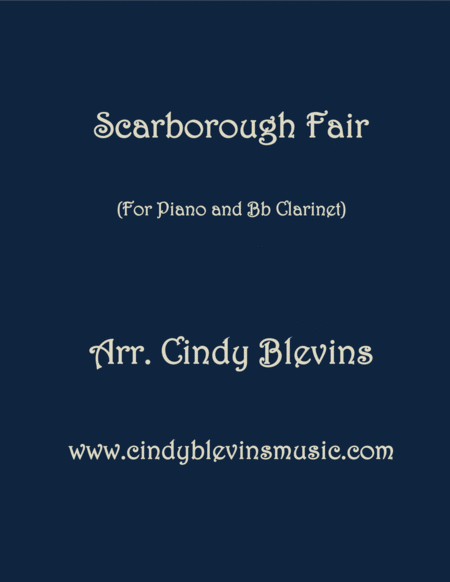 Free Sheet Music Scarborough Fair Arranged For Piano And Clarinet