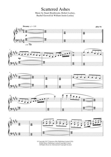 Scattered Ashes Orchestral Variation Sheet Music