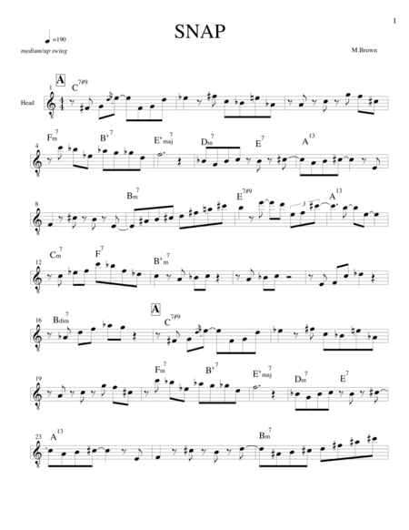 Free Sheet Music Schnap