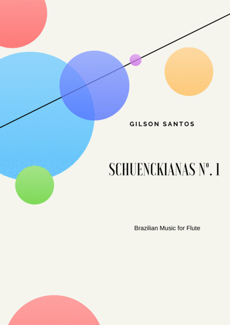 Schuenckianas N 1 For Flute Solo Sheet Music