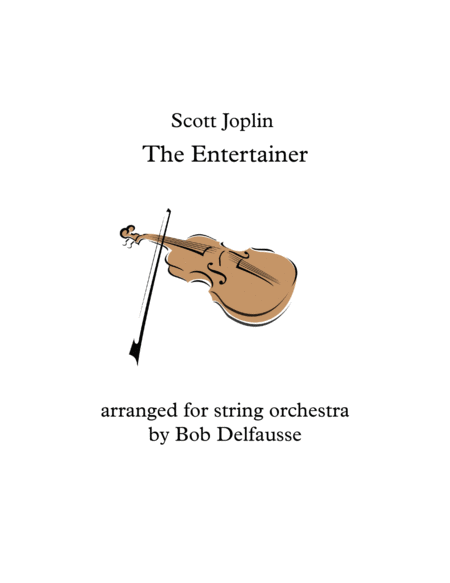Free Sheet Music Scott Joplins The Entertainer