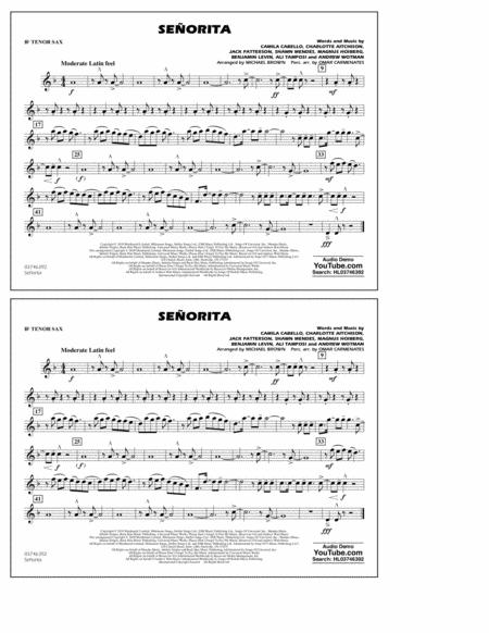 Se 241 Orita Arr Carmenates And Brown Bb Tenor Sax Sheet Music