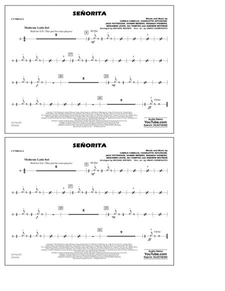 Se 241 Orita Arr Carmenates And Brown Cymbals Sheet Music