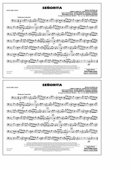 Se 241 Orita Arr Carmenates And Brown Electric Bass Sheet Music