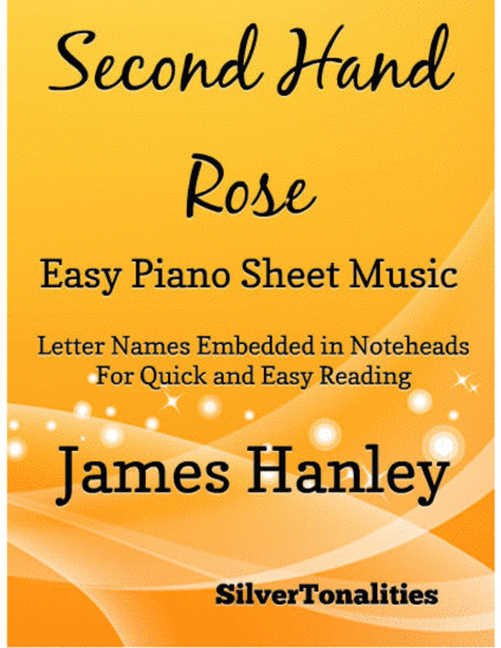 Second Hand Rose Easy Piano Sheet Music Sheet Music