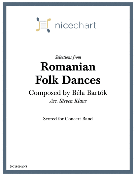 Free Sheet Music Selections From Romanian Folk Dances Score Parts