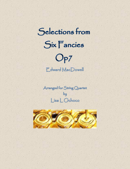 Free Sheet Music Selections From Six Fancies For String Quartet