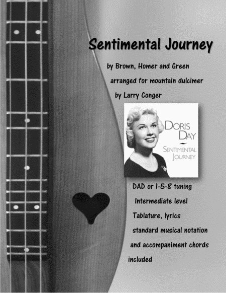 Free Sheet Music Sentimental Journey